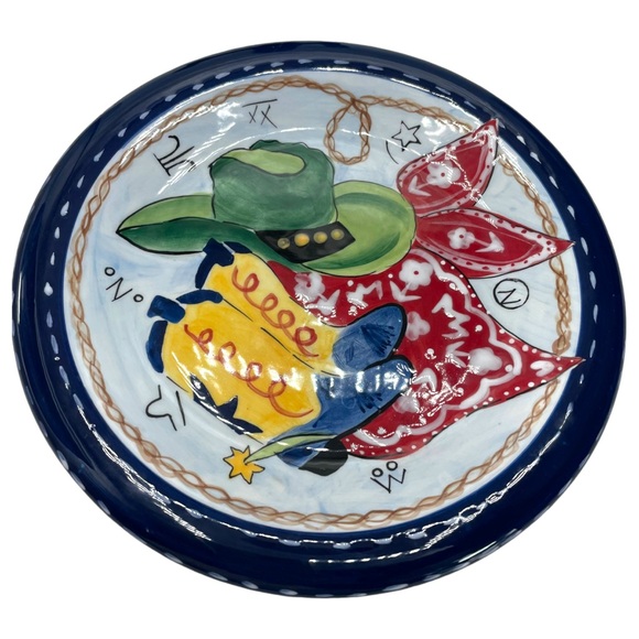 HausenWare Set of 7 Western Cowboy Boots Hat Designed by Mary Jane Mitchell 8" - Picture 10 of 11